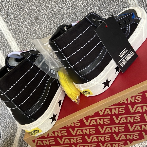 Vans Sk8-Hi 138 Decon Wade Goodall Black/Black MENS - Picture 15 of 16